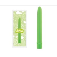 BASIC 6" VIBRATOR GREEN